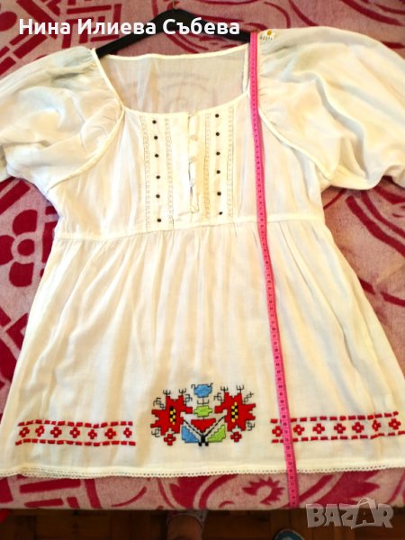 Дамски ризи , туники с национална българска шевица , снимка 1