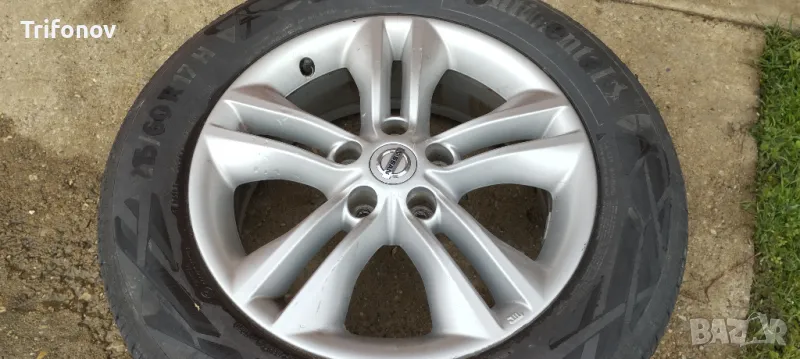 Оригинална джанта Nissan Qashqai 17ц. Нисан Кашкай, снимка 1