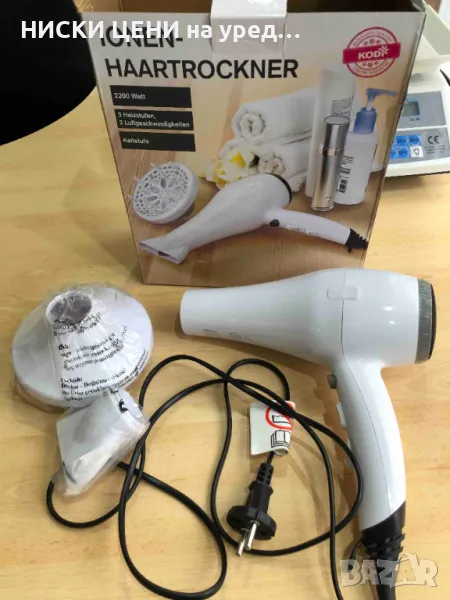 Сешоар TECTRO, 2200W с дефузер, снимка 1