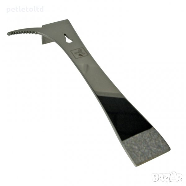 Професионален рамкоповдигач LEGA от неръждаема стомана INOX с назъбена кука, снимка 1