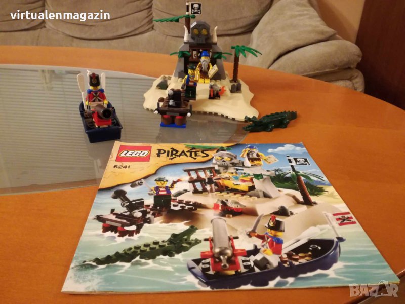 Конструктор Лего Пирати - Lego Pirates 6241 - Loot Island, снимка 1