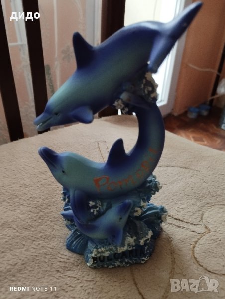 Статуетка делфини Поморие , снимка 1