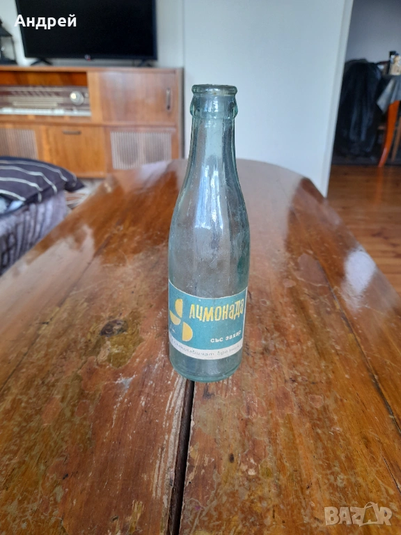 Стара бутилка от лимонада Промкомбинат Брезник, снимка 1
