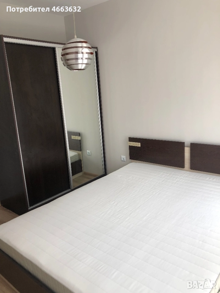 Продавам спалня с матрак и гардероб, снимка 1