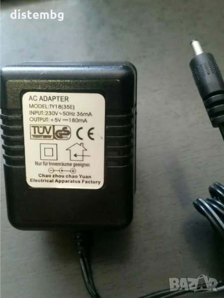  захранване TY18 (35E), 5V, 180mA, # K-66-15, снимка 1