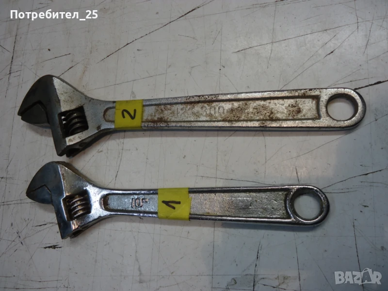 Раздвижни ключове, снимка 1