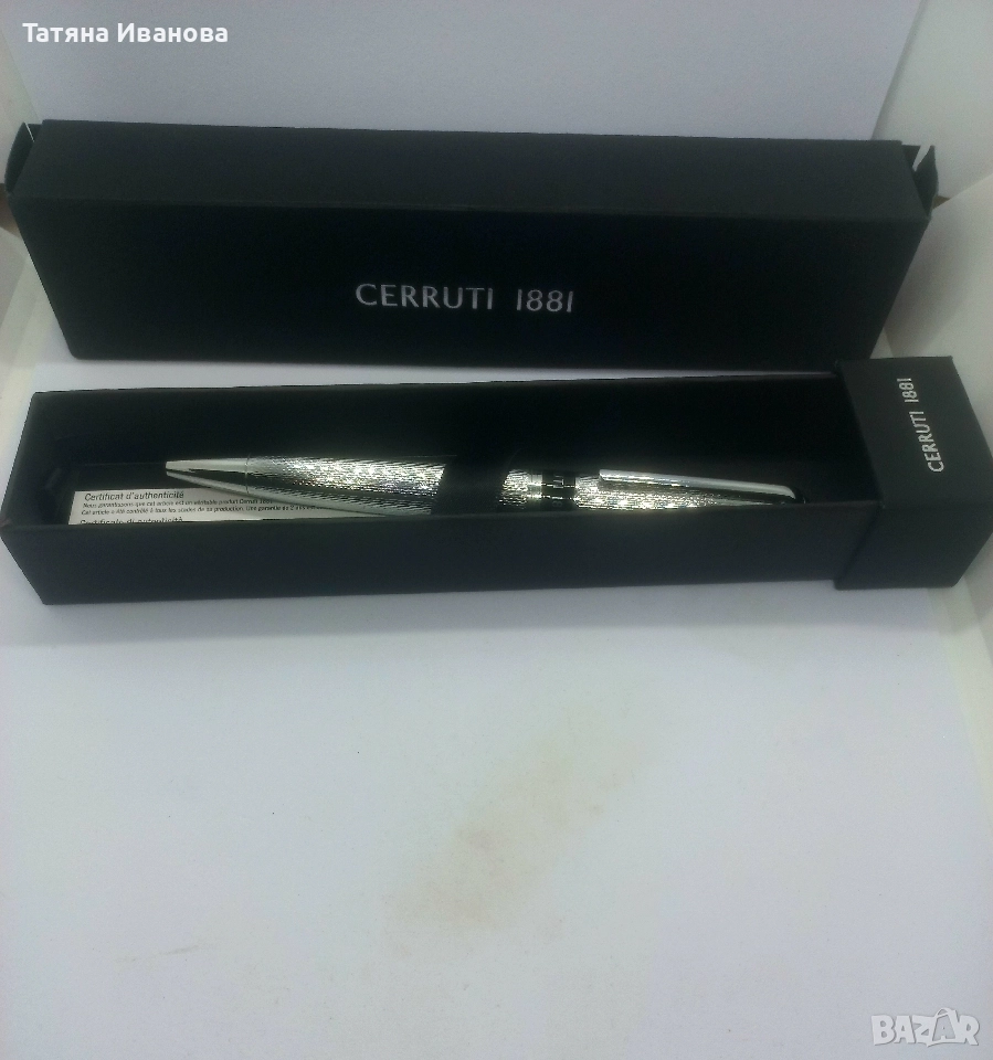 Химикалка CERRUTI 1881, снимка 1