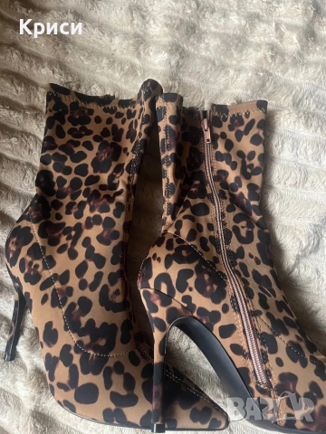 Дамски тигрови боти, снимка 4 - Дамски боти - 53132266