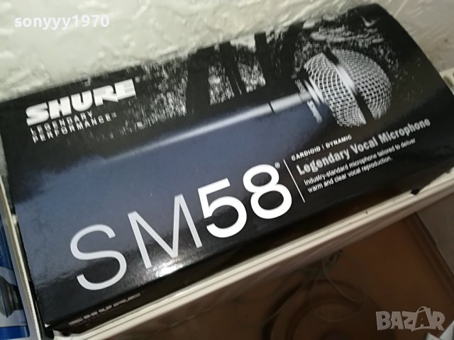 SHURE SM 58 SK NEW MODEL 2906221122, снимка 2 - Микрофони - 37234080