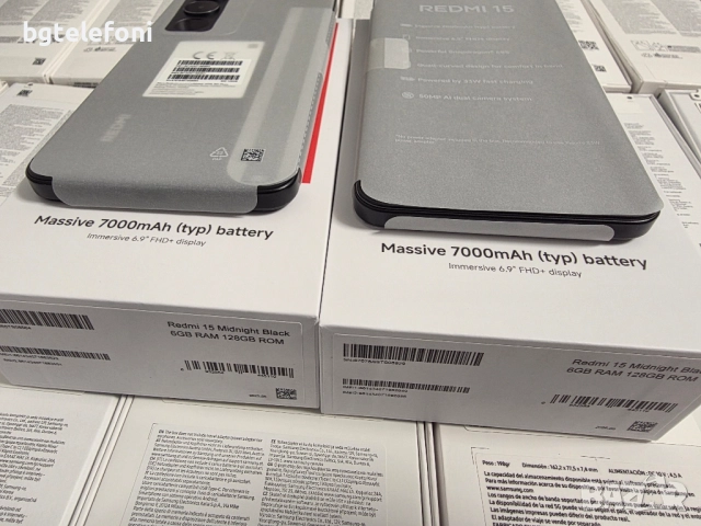 Xiaomi Redmi 15 6/128,чисто нови,черни, снимка 8 - Xiaomi - 51979873