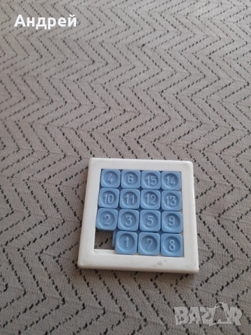 Стара детска игра,плочка за редене,подреждане #13