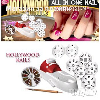 Комплект за декорация на нокти , снимка 3 - Продукти за маникюр - 28405681