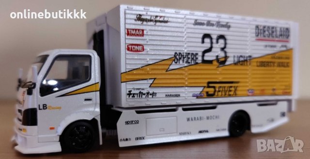 Micro Turbo Liberty Walk Truck мащаб  1:64, снимка 4 - Колекции - 43922198