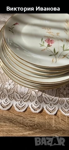 чинии за основно Bavaria, снимка 8 - Антикварни и старинни предмети - 50746802