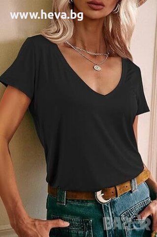 Дамска блуза S, М, L, XL, 2XL, снимка 2 - Тениски - 42962770