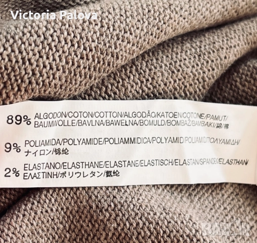 ZARA  базов поло пуловер 89% памук, снимка 11 - Блузи с дълъг ръкав и пуловери - 52473521