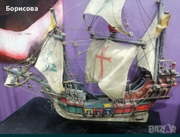 Корабът на Колумб "Санта Мария", снимка 3 - Статуетки - 40217945