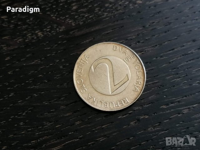 Монета - Словения - 2 толара | 1996г.
