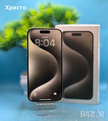 Apple iPhone 15 Pro, 128GB, 5G, Natural Titanium  