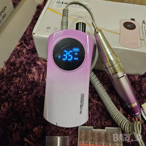 Страхотна пила за нокти, геллак, снимка 2 - Продукти за маникюр - 50748451