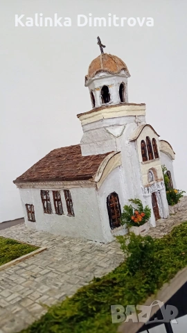Макет на храм св.Анастасий-гр.Харманли., снимка 10 - Декорация за дома - 53137862