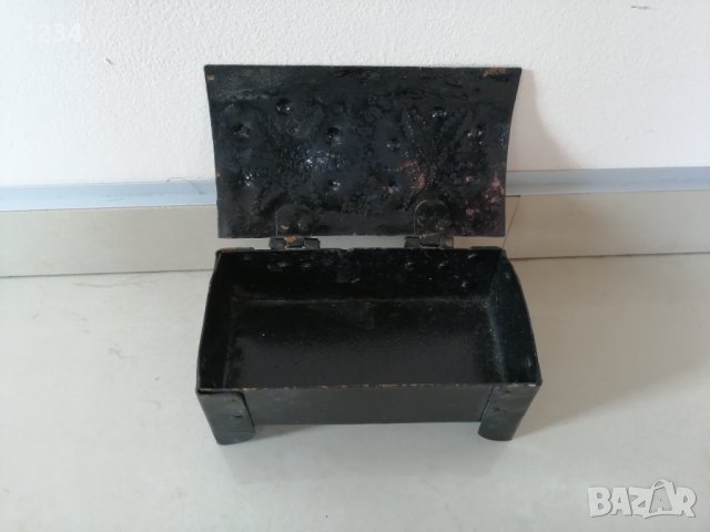 Кутия от ковано желязо 15.5 х 9 h 7 см. , снимка 2 - Други стоки за дома - 37902295