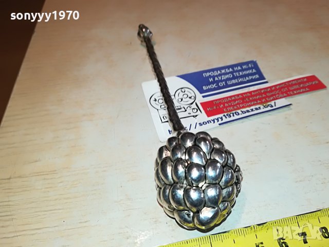 ПОСРЕБРЕНА АНТИКА ОТ ФРАНЦИЯ-ТЕЖКА МАСИВНА 2703231648, снимка 13 - Антикварни и старинни предмети - 40155391