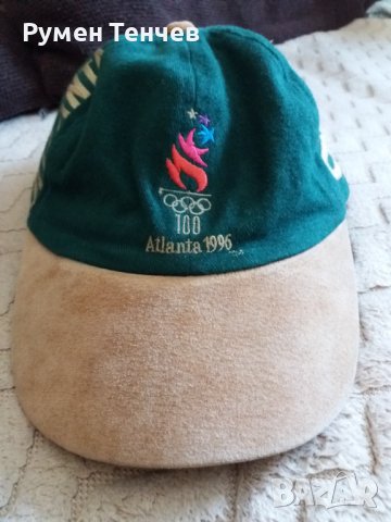 Шапка с козирка от олимпиадата в Атланта 1996 година. , снимка 1 - Спортни дрехи, екипи - 39150983