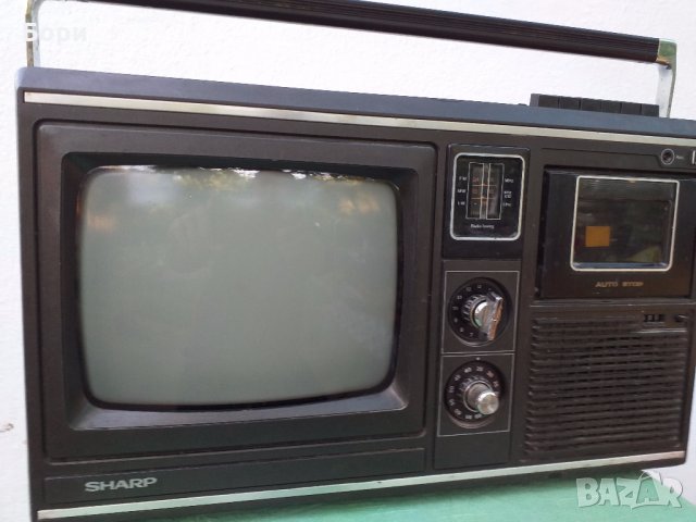  SHARP 10P-18G Радио/Касетофон/Телевизор, снимка 2 - Радиокасетофони, транзистори - 28921759