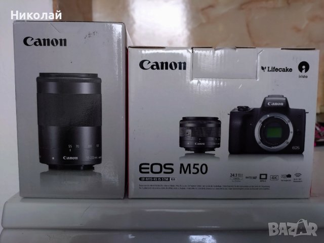 Canon EOS M50 в Фотоапарати в гр. София - ID43898597 — Bazar.bg