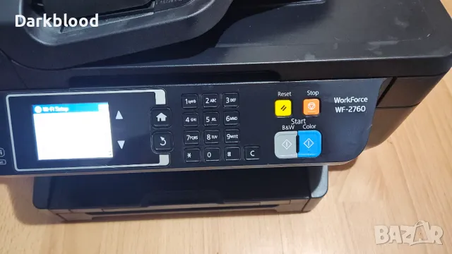 Принтер и скенер epson wf 2760, снимка 9 - Принтери, копири, скенери - 48642697