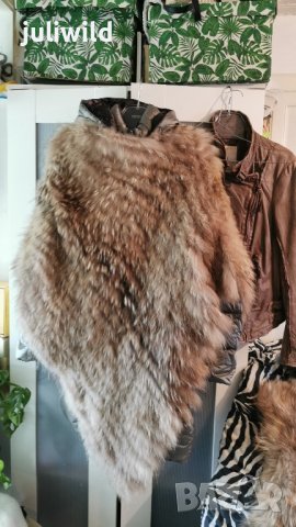 Лисица каскадна, яке естествена кожа, промо 50%, снимка 2 - Якета - 43370433