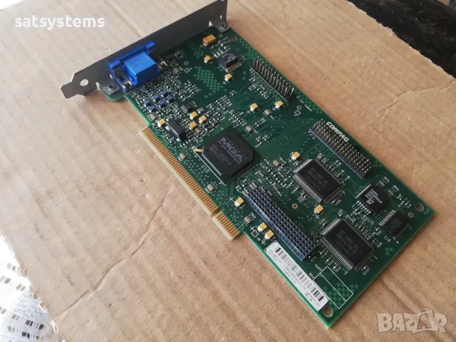 Видео карта COMPAQ 3D GRAPHIC BOARD 2MB PCI, снимка 4 - Видеокарти - 47972701