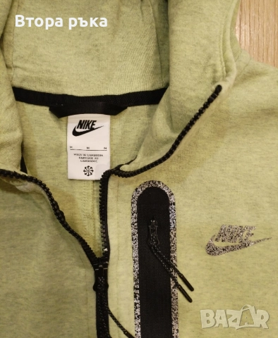 Nike tech fleece горнище мъжка оригинален , снимка 4 - Спортни дрехи, екипи - 52577536