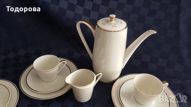 Порцеланов сервиз за кафе,чай - Бавария , снимка 3 - Други ценни предмети - 32949758