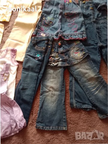 *Дънки, гащеризон, тениски и д-р. 104-116, снимка 8 - Детски панталони и дънки - 40840900