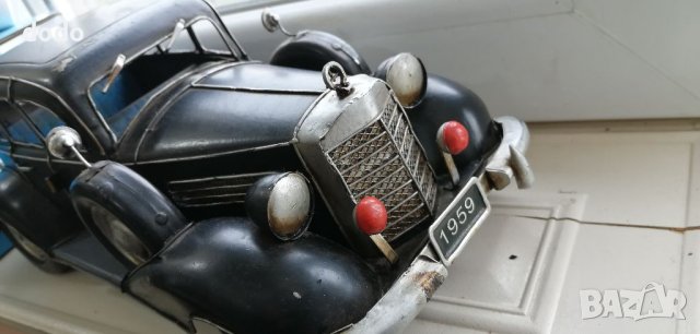 Винтидж класик количка метална mercedes , снимка 4 - Автомобили и джипове - 40513533