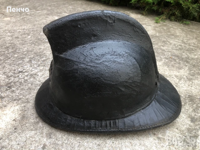 старинна пожарникарска каска, снимка 2 - Антикварни и старинни предмети - 51047983