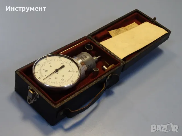 Оборотометър механичен VEB Hand-Tachometer H6 40-48000min-1, снимка 13 - Други инструменти - 49128813