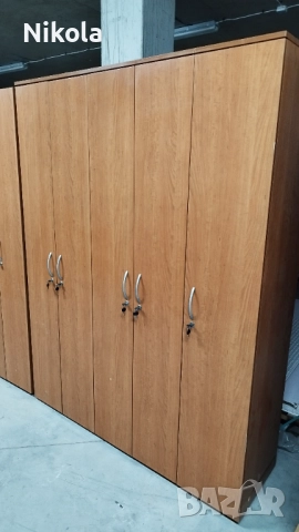 Гардероби за съблекалня с 3 - 4 врати 120/45/201см, гардероб за дрехи, снимка 7 - Гардероби - 51956083