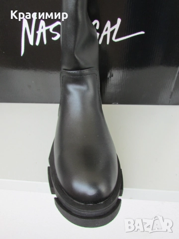 Дамски високи ботуши Nasty Gal, снимка 5 - Дамски ботуши - 51684798