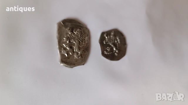 Стари метални проби на лъжа от герба, снимка 3 - Антикварни и старинни предмети - 53108580