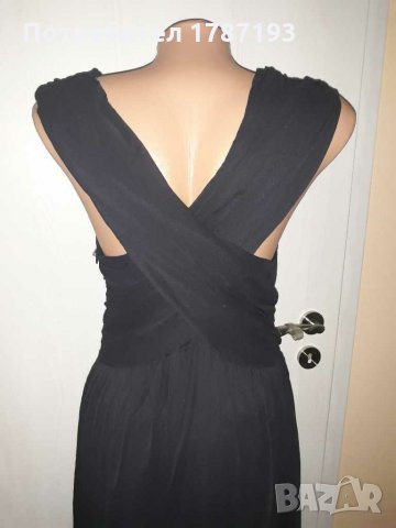 Нова дълга черна рокля Anna Field, снимка 3 - Рокли - 28630821