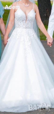 Маркова булченска рокля, снимка 5 - Сватбени рокли - 38575124