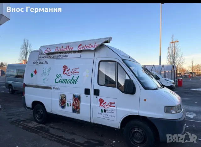 Пежо Боксер.Продажба на сладолед