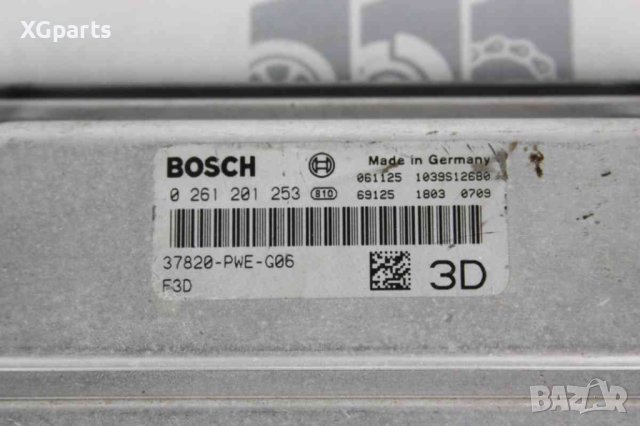 Компютър двигател за Honda Jazz II 1.4i 83к.с. (2002-2008) 0261201253, снимка 2 - Части - 43952479