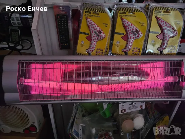 Печка кварцова Termomax TR25IS, 2500W, инфрачервена, стояща/стенна, снимка 2 - Отоплителни печки - 48104737