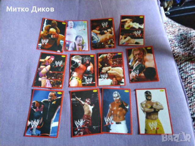 WWF Raw кеч-33 фотоси на кечисти 85х57мм от номера 130-262 с пропуски, снимка 6 - Други спортове - 43037732