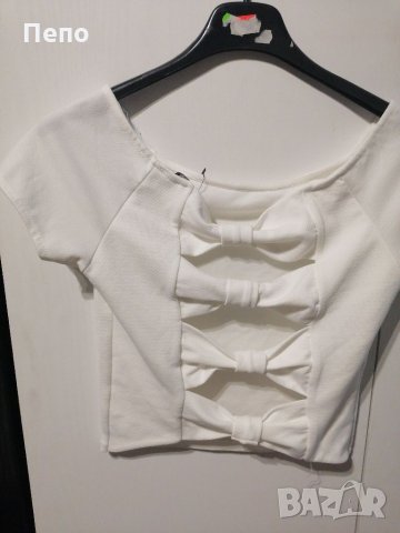 Бял топ, снимка 2 - Потници - 33278813
