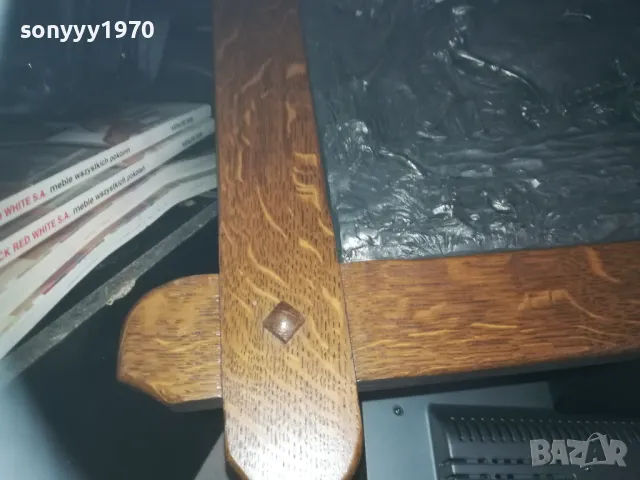 КАРТИНА МЕТАЛ ДЪРВО РЕЛЕФНА ОТ ГЕРМАНИЯ 2309241126, снимка 4 - Картини - 47327918